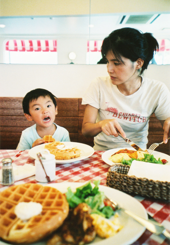 山手のパンケーキ屋さんで