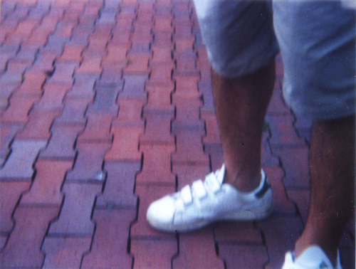 写真父さんの足