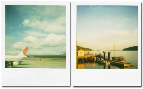 カナダでポラロイド