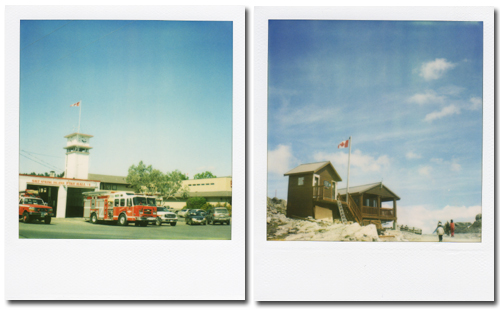 カナダでポラロイド