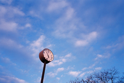 根岸森林公園の時計