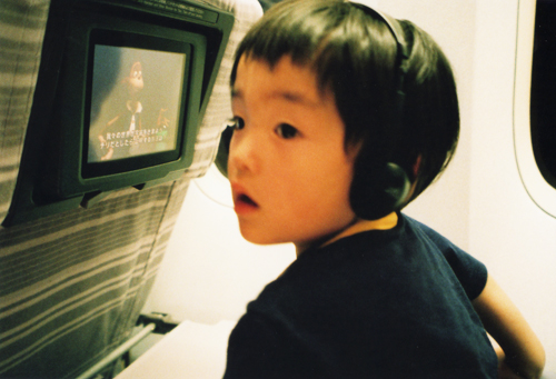 さらに機内にて