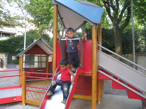 ベルンのバラ公園