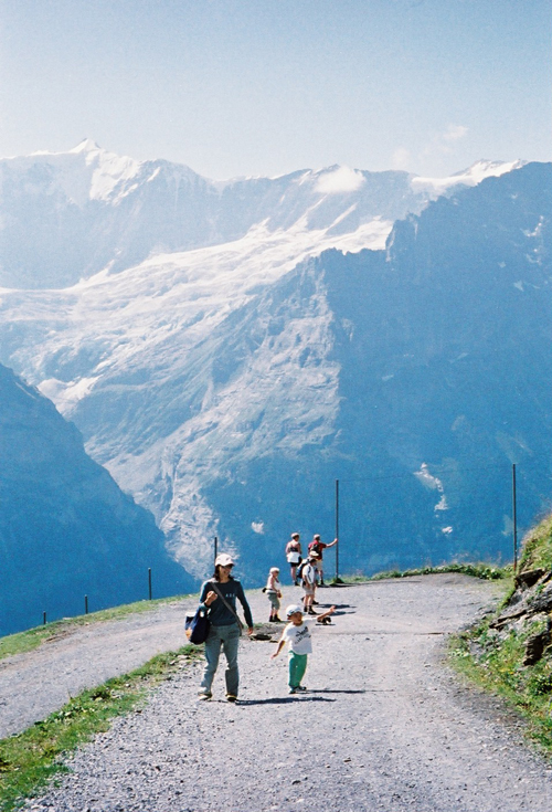 グリンデルワルト　バッハアルプゼー　ハイキング