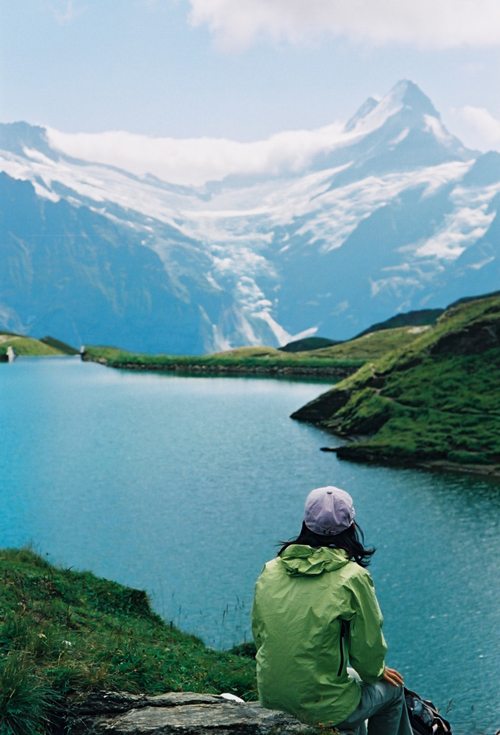 バッハアルプゼーで一休み