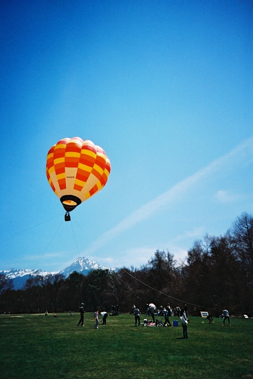 農業大学校の気球