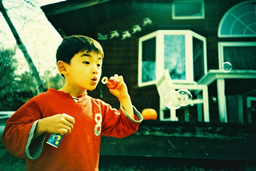 さんどりよんでシャボン玉