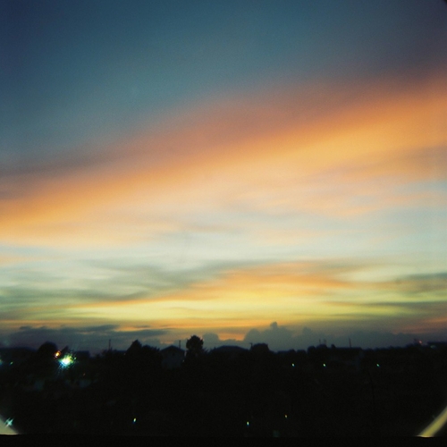 根岸森林公園の夕暮れ