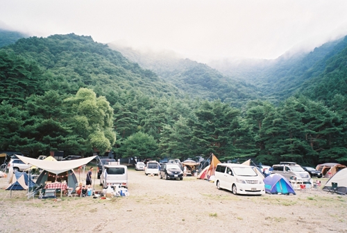 本栖湖キャンプ場