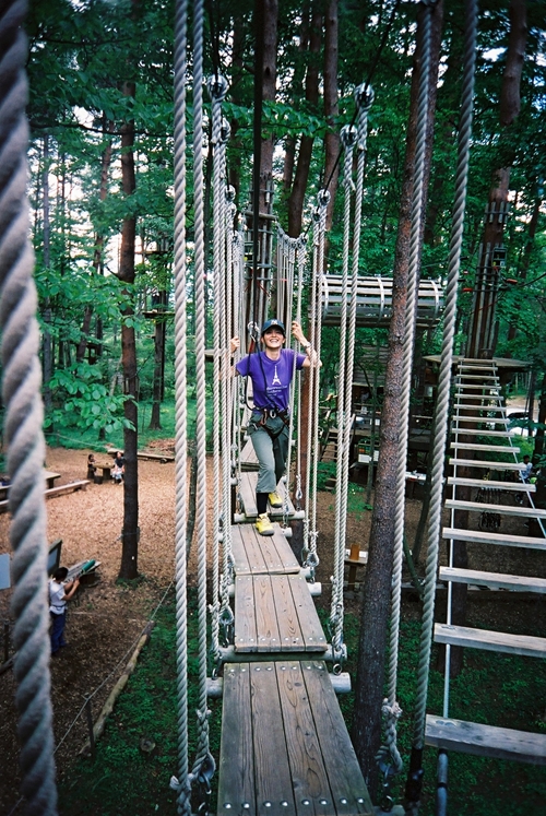 フォレストアドベンチャー　愛しい妻