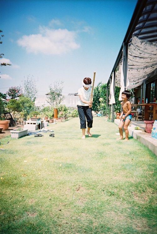 印旛村スイカ割り