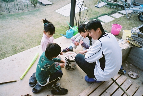 マシュマロ焼き