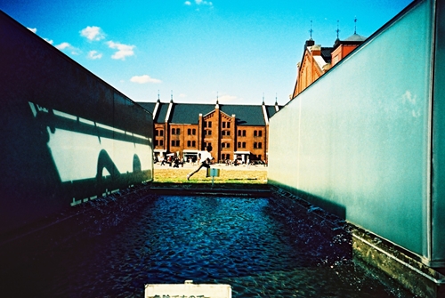 赤レンガをクロスプロセス