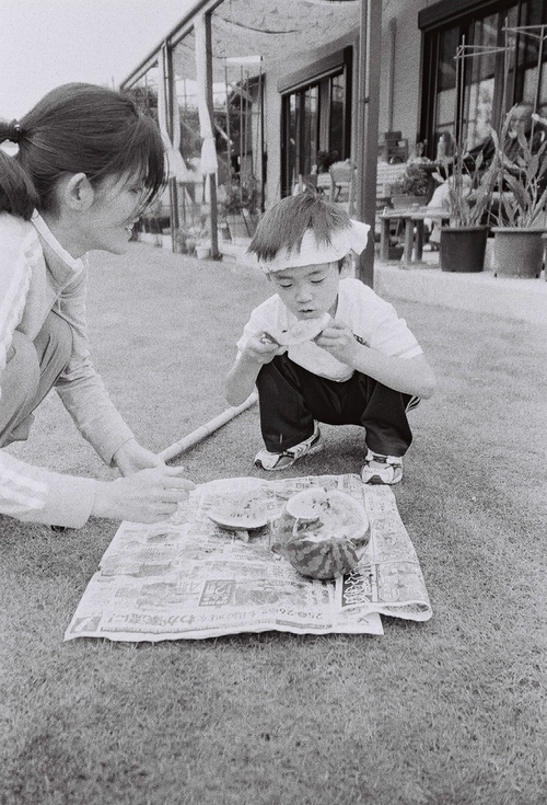スイカ割りおっさん