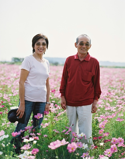 父さんと母さんの写真