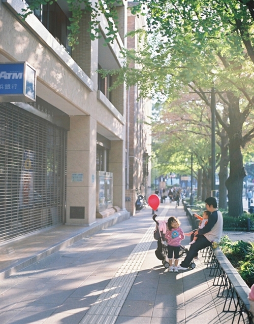 日本大通りのステキな家族