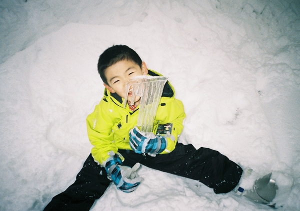 志賀高原で初スキー