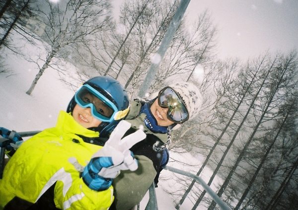 志賀高原のリフト