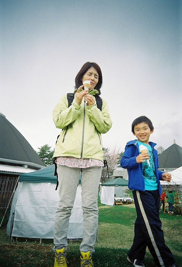 八ヶ岳農業大学校のソフトクリーム