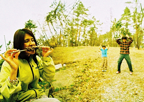 蓼科で魚を食べる