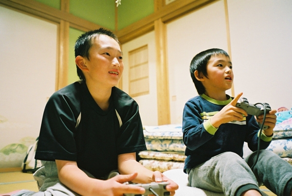 印旛村でゲーム