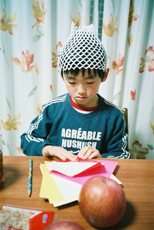 リンゴカバーかぶる