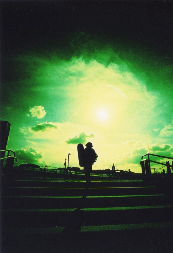 スケボーの帰り　クロスプロセス